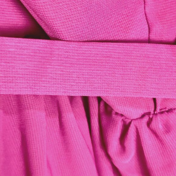 JJ’s House Orchid Ruffle V-Neck Mini Dress18-20 New Bridesmaid Formal Black Tie - Picture 6 of 12